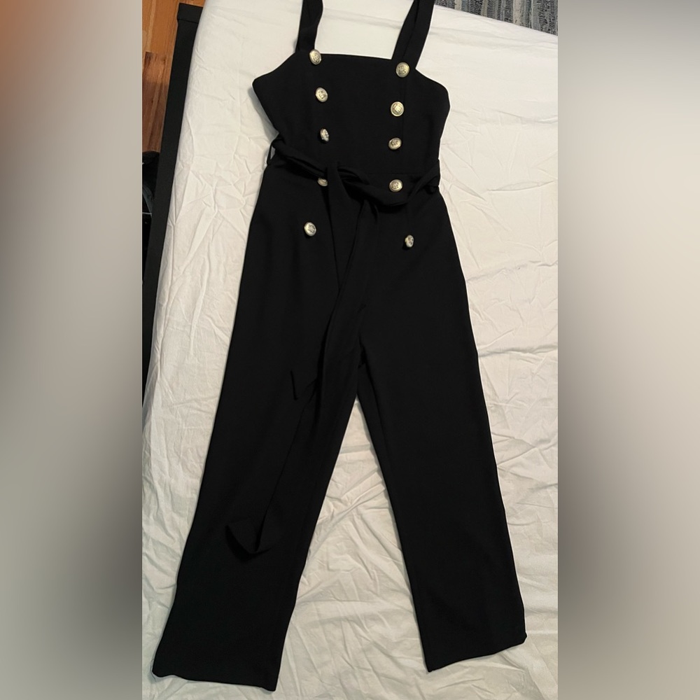 shein black jumpsuit